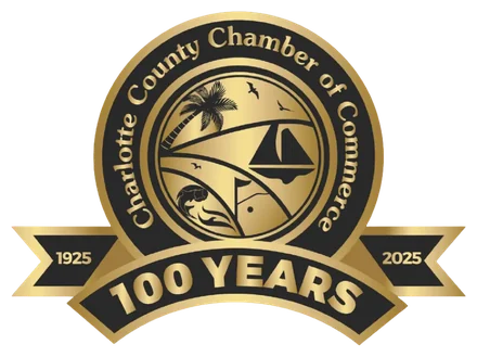 Charlotte County Chamber of Commerce 100 years badge